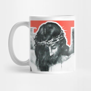 Suffering Christ with Crown of Thorns Mug